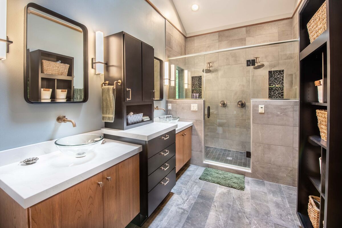 Spa bathroom remodel