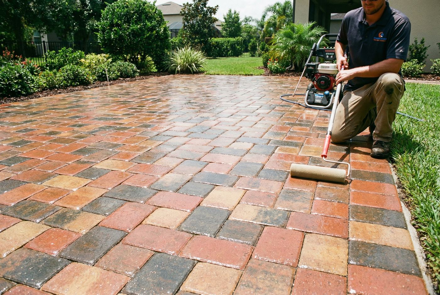 Concrete Paver Restoration
